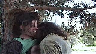 Grunge Couple's Wild Park Fuck With Gaping Asshole!