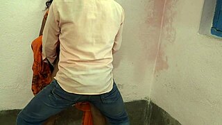 indian bhabhi moans as tailor master pounds her tight pussy passionately in steamy sex session