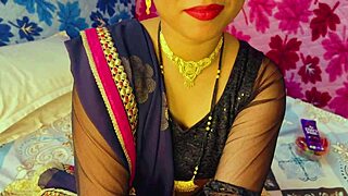 young dude bangs friend's hot indian housewife hard