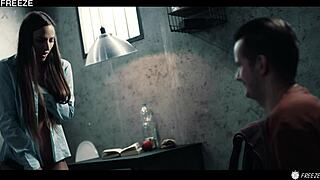 Lucky Prisoner Time-Stops Fucks Officer Amirah Adara Creampie!