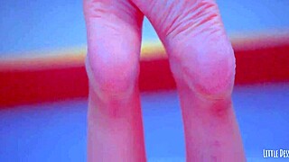 whoa, check this homemade amateur's pink pussy up close, so wet and shaved