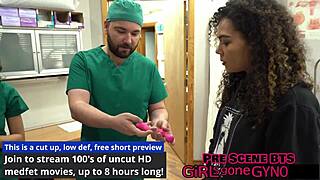 mara luv finds toys in doc's office 😏 aria nicole walks in oops!!