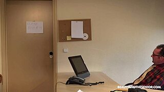 Sir needs young skinny girl's blowjob on monster cock