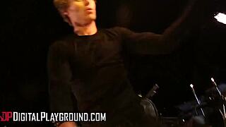 Veronica Rodriguez and Stevie Shae Share Sensual Pussy Licking by Fire.