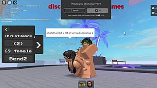 piping this roblox girl's tight ass feels amazing