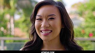 up close n personal with kimmy kimm's tight asian pussy gettin licked n fucked