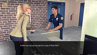 JESSICA ONEIL'S MASSIVE TITS BOUNCE IN HARD NEWS FUCK