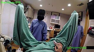 Doctor Tampa treated by nonbinary docs in cum clinic extraction! 🏥💦