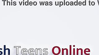 Sexy nurse Greene instructs stroking huge hard cock step by step