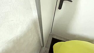 Hubby Fantasizes Bent Over Doggystyle Creampie With Busty Student Courier