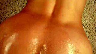 Watch this cute blonde take huge facial cum!