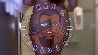 Roxxxie returns using mouth and dripping pussy to cover juicy ass cum