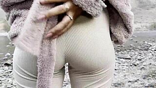 Public Pissing Compilation Nature Pads Flashing Juicy Pussy Pov