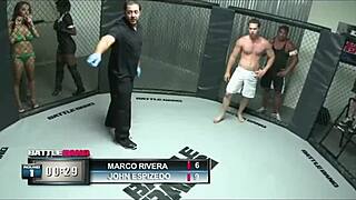 Mulani Rivera craves cum blasts, but her big tits steal the hot sperm show.