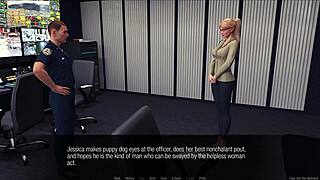 JESSICA ONEIL'S MASSIVE TITS BOUNCE IN HARD NEWS FUCK