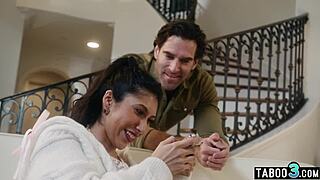 Petite Latina Penelope Woods Taboo Fucked by Stepdaddy