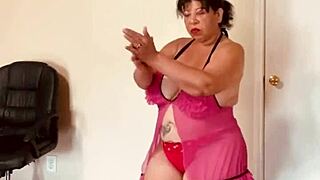 Big Tits Babe Fingers Boobs In Sexy Solo Show