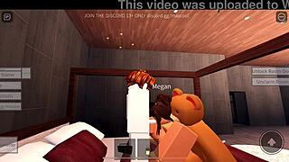 Megan enjoys intense bedroom action.