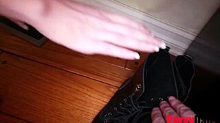 What Secrets Does Army Dad Whisper While Training His Adorable Stepdaughter Princess Nina Ellis?