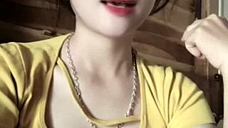 vietnamese girl dances sexy to music craving more