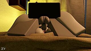 dummy woman RIDES for creampie