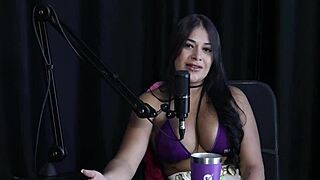 naughty brunette pussy licked after weird client video talk loves risky outdoor fucks