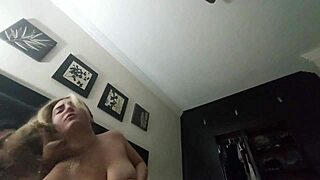 Hey stepsis bored so we end up spanking dirty fucking her curvy tits