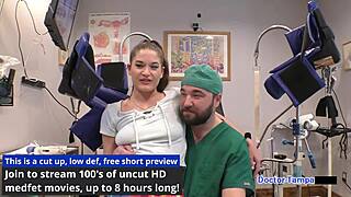 dr tampa gives kendra heart her tampa university entrance physical exam backstage