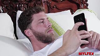 Secretive milf gets crushed by stepson in bathroom bent over doggystyle cowgirl missionary riding