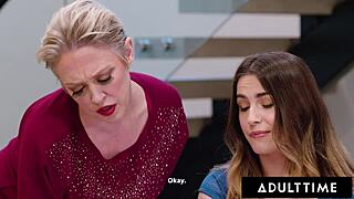 oh man stepbae chanel camryn seduces stepmom dee williams i eat her pussy so good