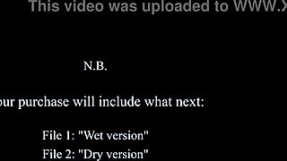 first time violet's takin on a huge interracial gangbang with double vaginal and anal creampies swallowin every drop