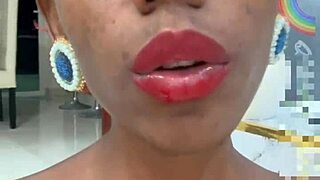 morenita babe wrecks tight ass with giant dildo kink