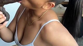 She devours stepbro's BBC like a hungry slut - nysdel couple