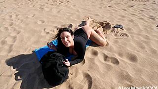 Angela White vacations with amateur double cocks