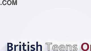 British 18yo sneaks out for deepthroat cumshot hookup party!