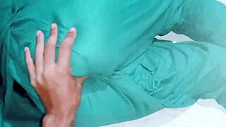 bhabhi sneaks home fuck with devar tight shaved pussy