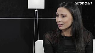 French Milf Cassie Del Isla Deepthroats Monster Cock Then Tight Ass Banged Rough