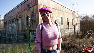 german scout picks french blonde endy big clit tits casting fuck