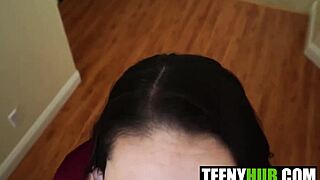 Virgin goth doxy's creamy panties make you throb! Gunnar Bishop