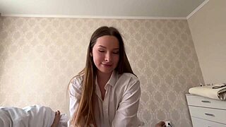 Hot amateur couple fucks hard with loud moans