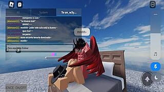 Prostitute condom sex turns wild in roblox hotel room