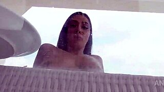 Vitoria beatriz rips clothes for four studs dap anal assfucking