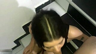 perfect hermanastra bends over blows and creampies skinny