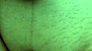 Thick cock balls-deep in her tight teen ass