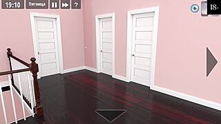 uhh girl house part 14 gameplay milf slut licks pussy monster cock cumshot!!