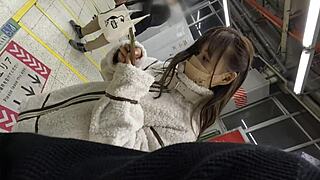 wanna see her fresh creampie pussy right after boyfriend fucks? we sneak in for ntr marking