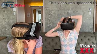 melody marks petite pornstar in vr couples therapy with monster bbc