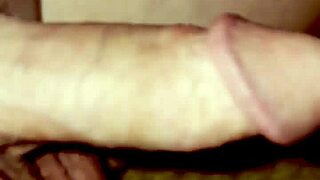 close up solo cock gets rock hard fast