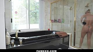 stepdaddy won't stop pounding her tight teen pussy famxxx