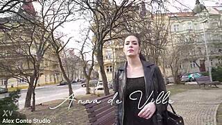 Anna De Ville Fisted Anal Creampied By Freddy Gong's Big Black Cock